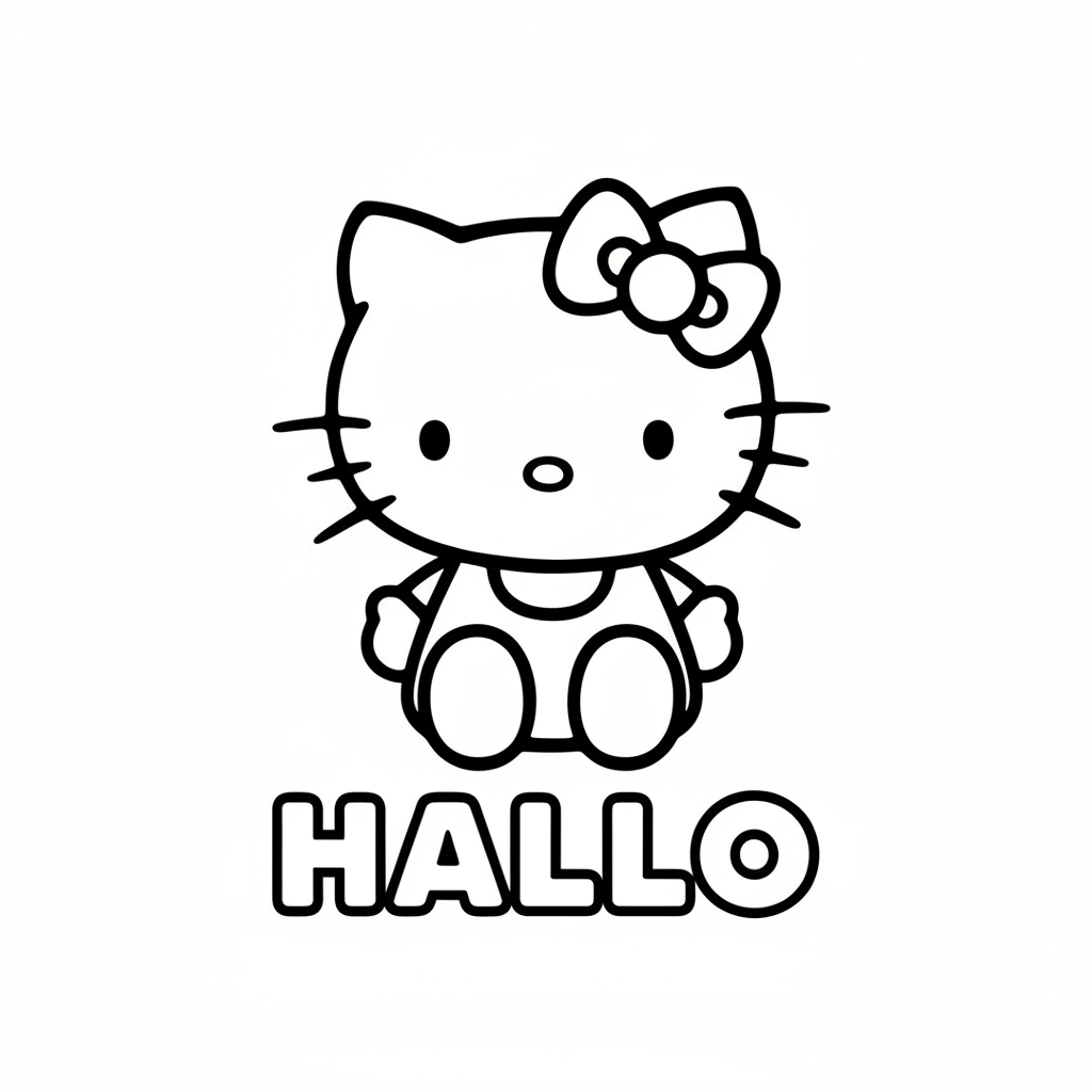 Magical Hallo Coloring Page Adventure